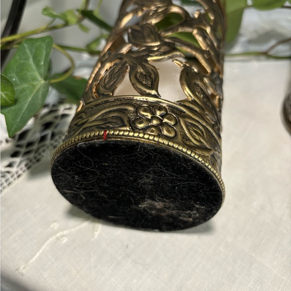 Pier 1 Scrollwork Candle Holders, size 6 x 3 - Picture 6 of 7